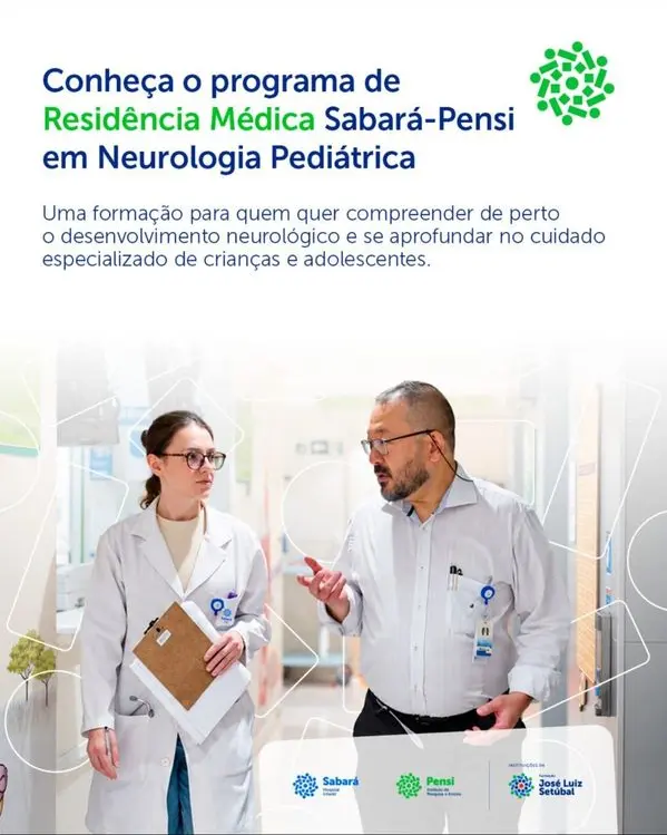 A Neurologia Pediátrica acompanha questões que podem aparecer em diferentes momentos do desenvolvimento e exige atenção, investigação e acompanhamento ao longo do tempo.

Na Residência Médica Sabará-Pensi, o residente amplia esse olhar, passando por 