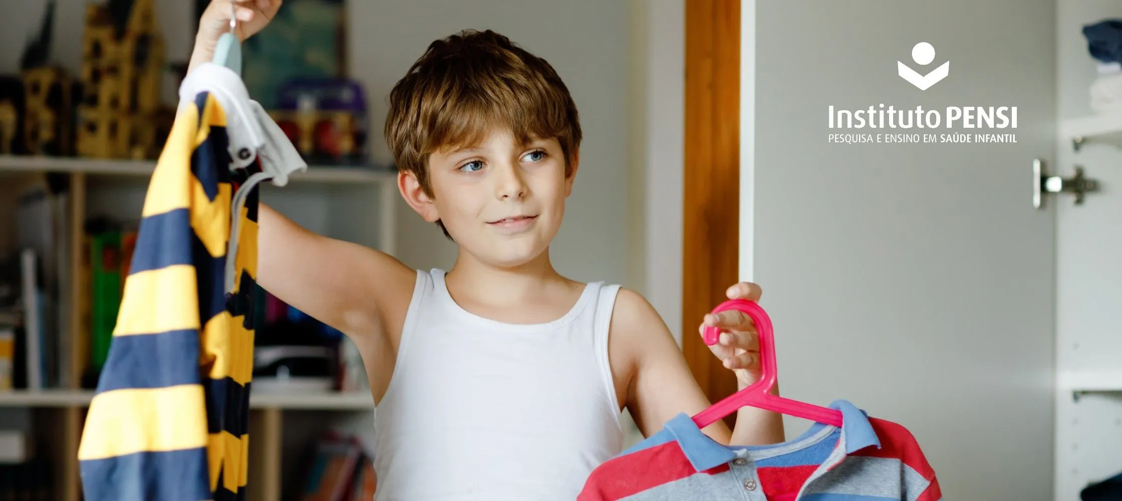 Dando autonomia para seus filhos se vestirem