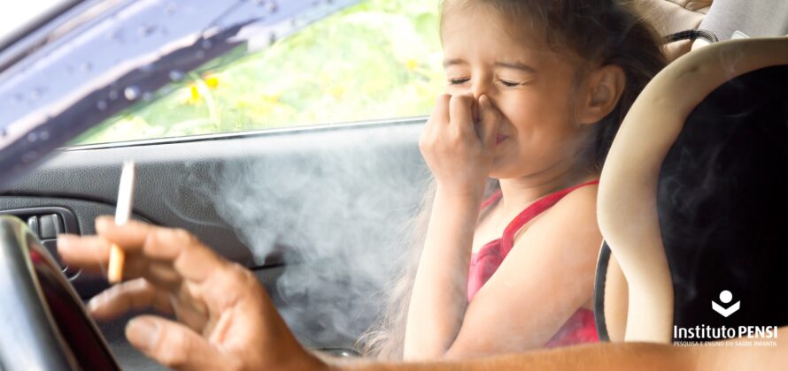 As crianças e o fumo passivo