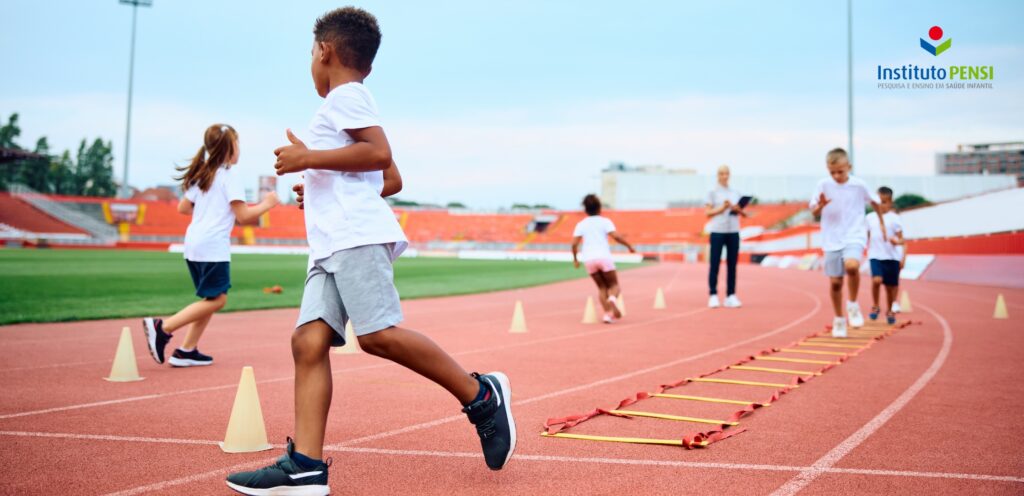 Atletismo para as crianças