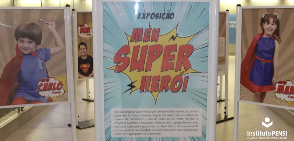 Exposição transforma crianças autistas em Super-Heróis