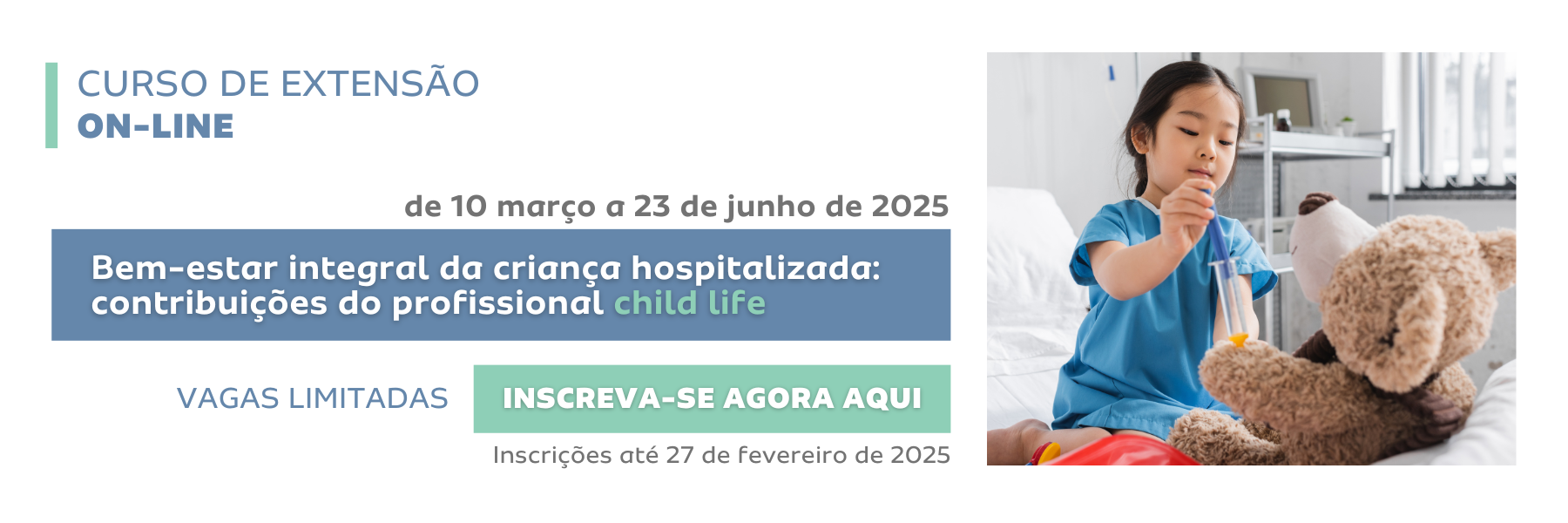 Curso de extensão - Child Life 2025