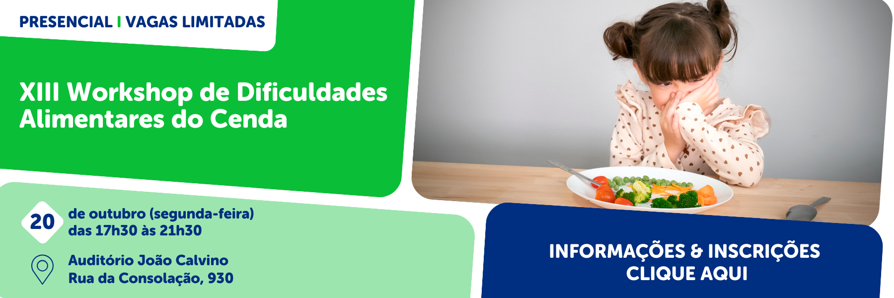 XIII Workshop de Dificuldades Alimentares do Cenda